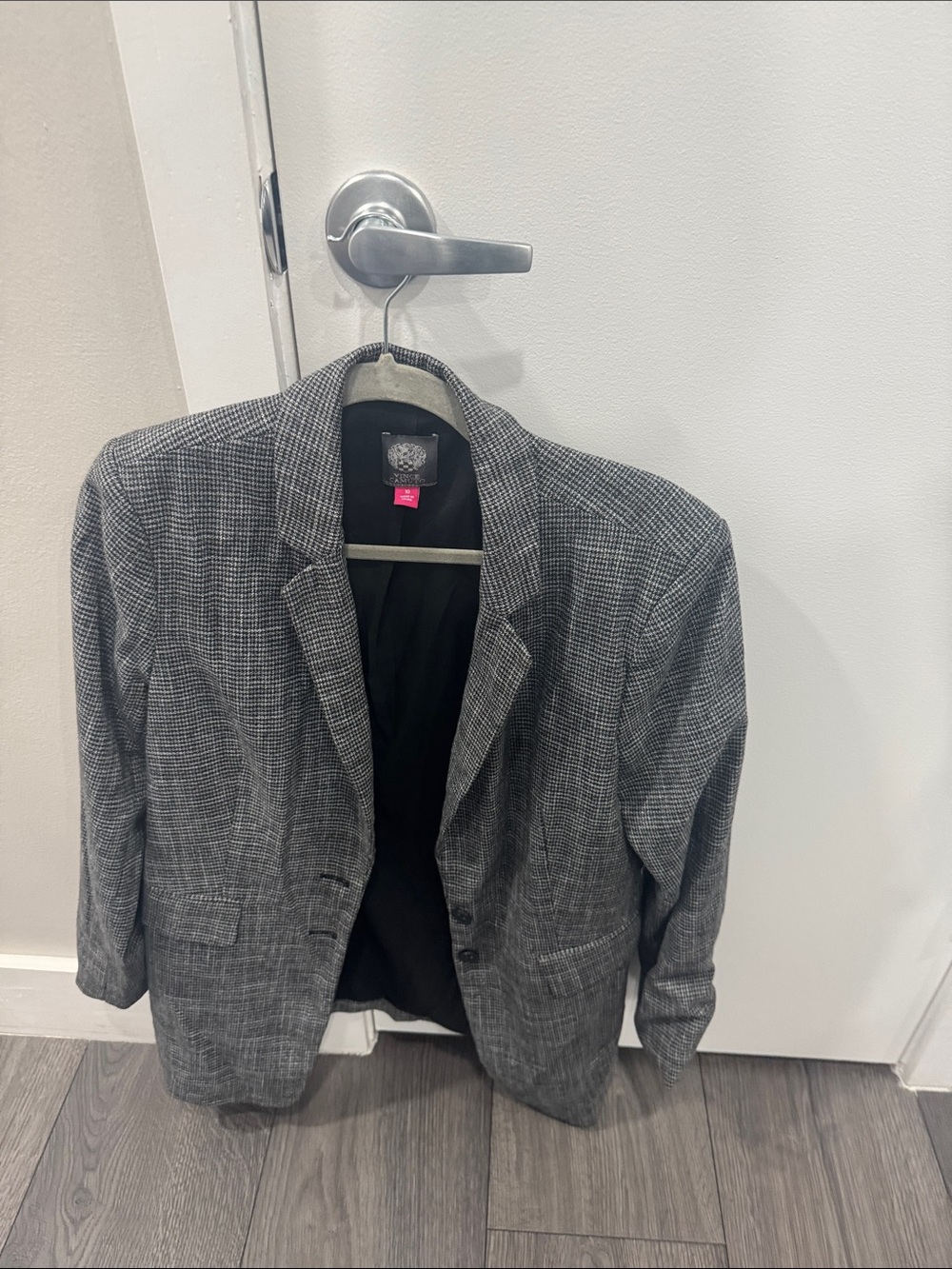 Women’s Vince Camuto Long Gray Patterned Blazer
